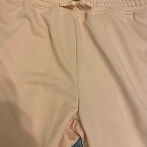 Sweat pants gently worn